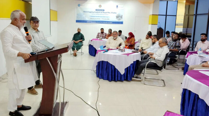 খুলনায় ড্রেনেজ মাস্টারপ্ল্যানের বাস্তবায়ন মাত্র ২০ শতাংশ